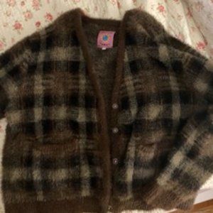 unif ty cardigan brown